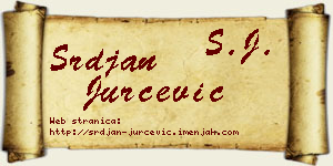 Srđan Jurčević vizit kartica
